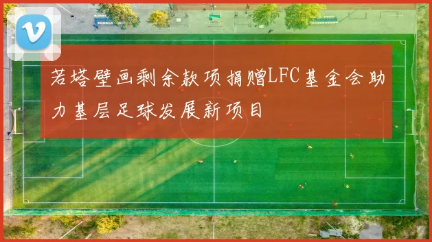 若塔壁画剩余款项捐赠LFC基金会助力基层足球发展新项目